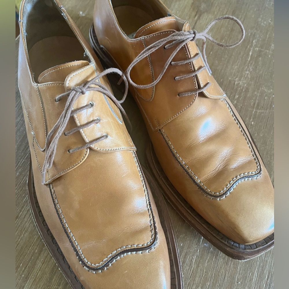 Mezlan Tan Leather Oxfords-Sharp! Pre-loved❤️